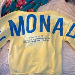GLO Jeans Yellow and Blue Sweatshirt